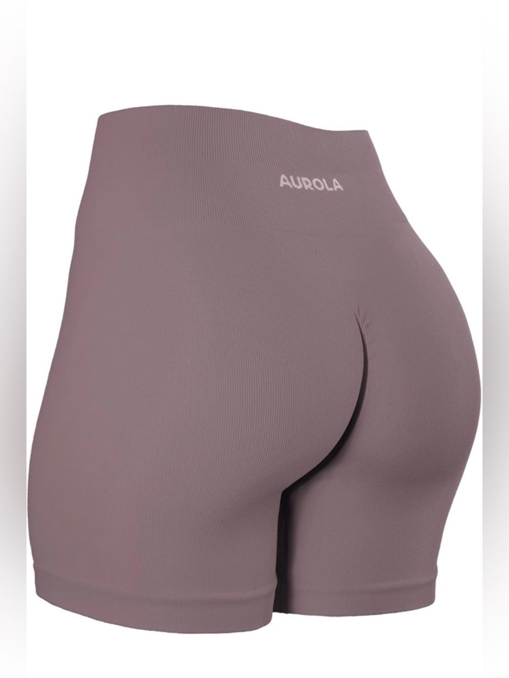 Seamless Stretch Biker Shorts - Pale Pink